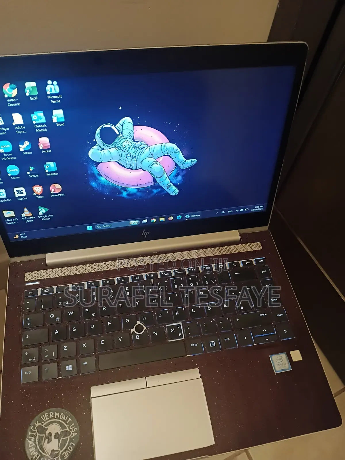 Laptop HP EliteBook 840 16GB Intel Core i5 SSD 512GB