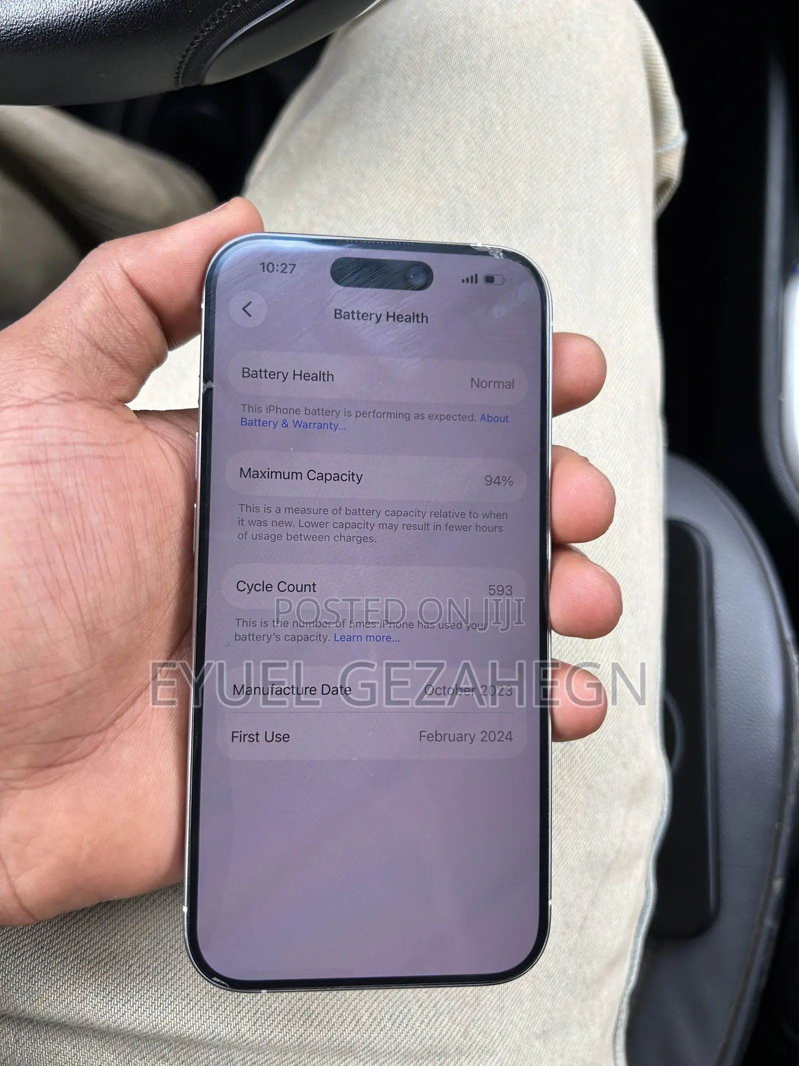 Apple iPhone 15 Pro 256 GB White