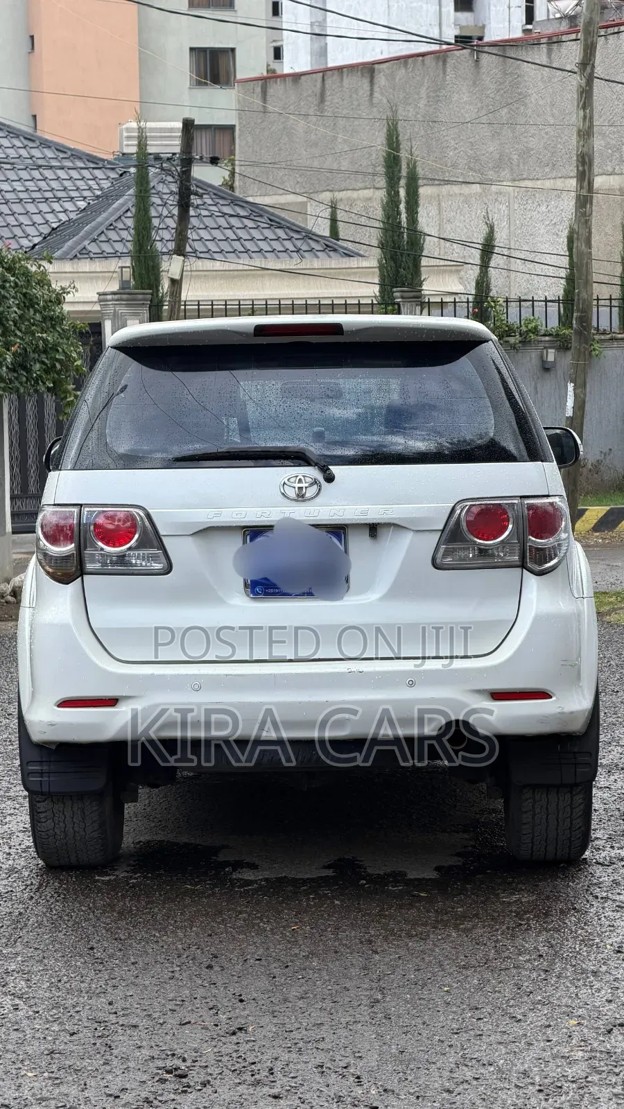 Toyota Fortuner 2012 White
