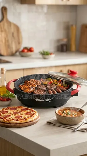 Pizza Pan Sanford Italy Electric No. 6140 ሳንፎርድ ኢጣሊ ፒዛ ፓን ሁለገብ ማብሰያ