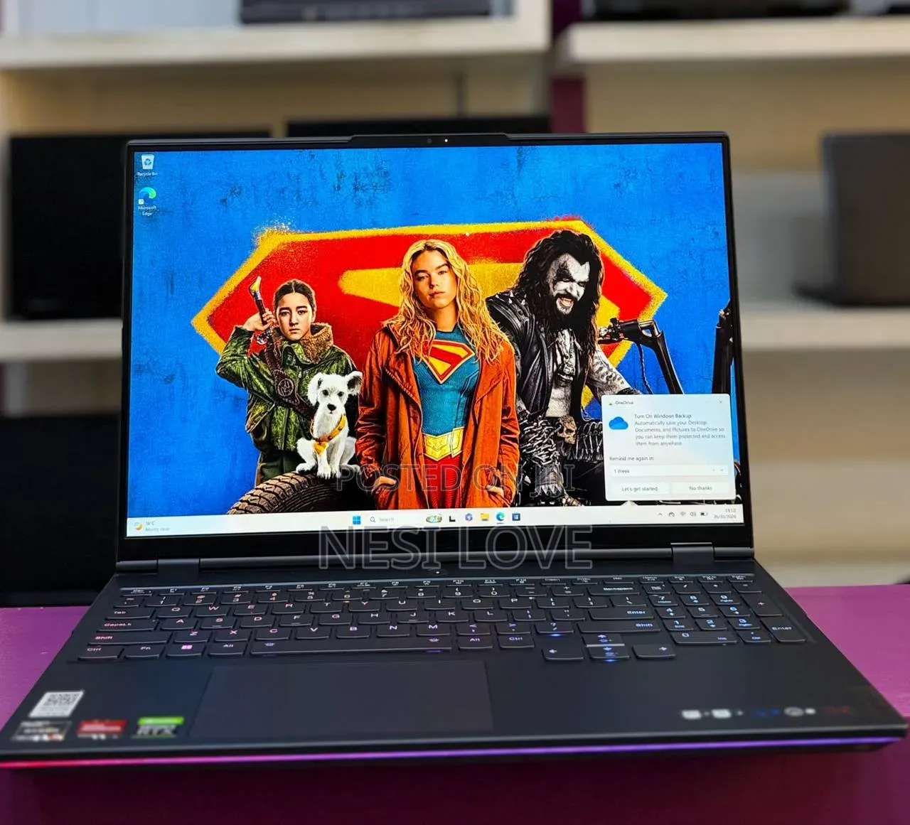 New Laptop Lenovo Legion Y730 32GB AMD Ryzen 9 SSD 1T
