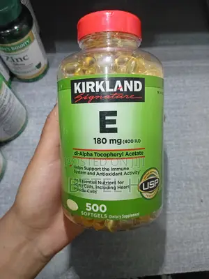 Kirkland Signature Vitamin E 180 Mg (400 IU) - 500 Softgels