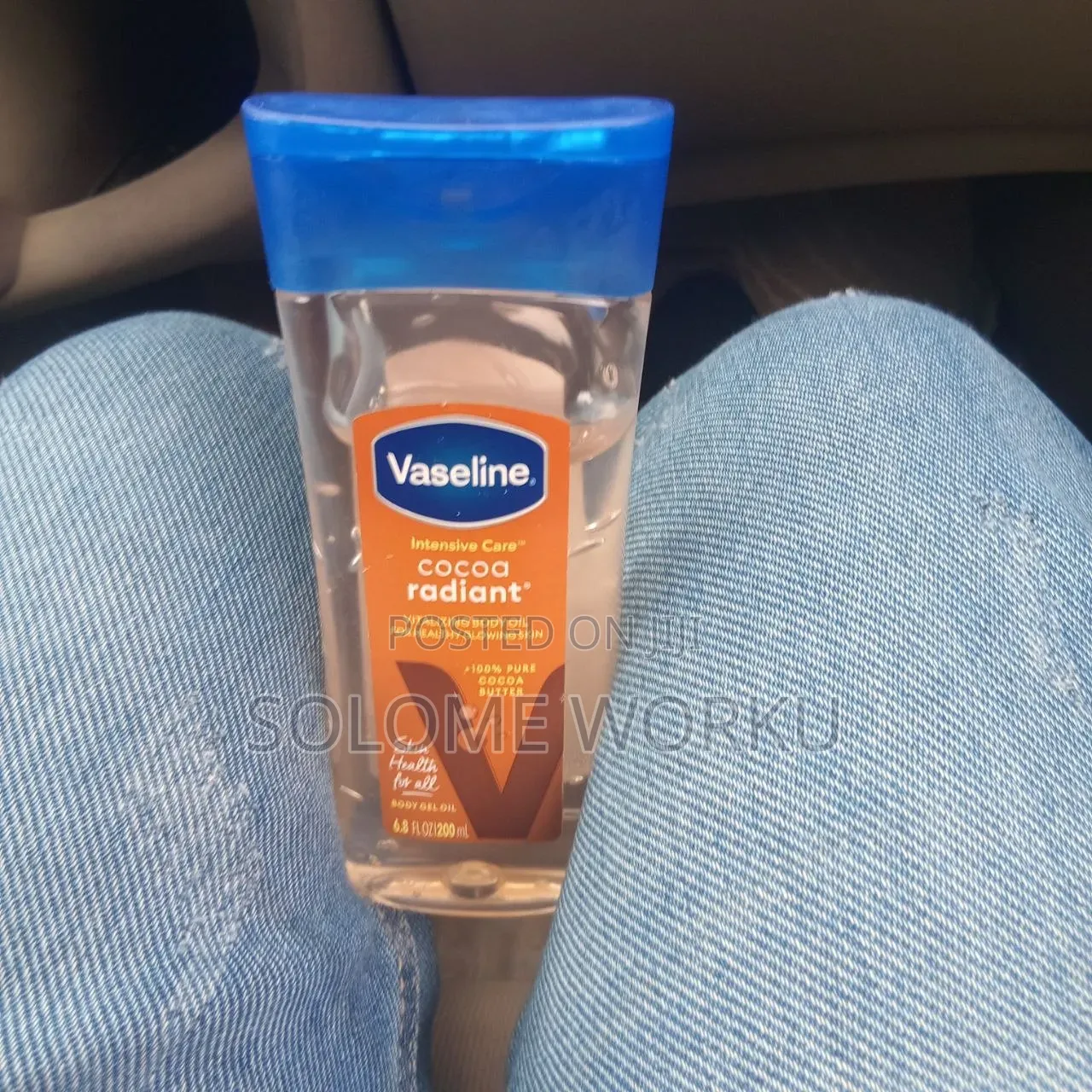 Vaseline Intensive Care Cocoa Radiant Vitalizing Body Oil