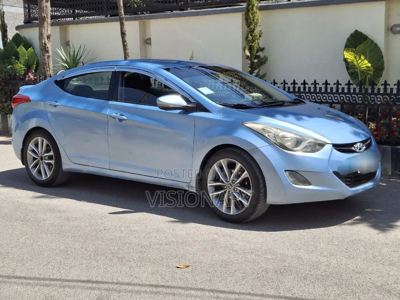 Hyundai Elantra 2013 Blue
