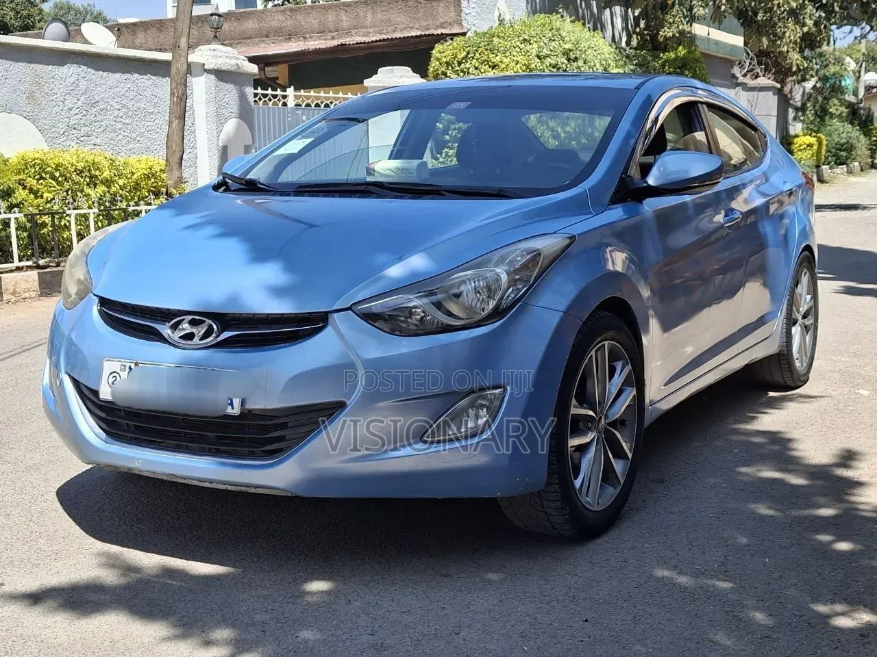 Hyundai Elantra 2013 Blue