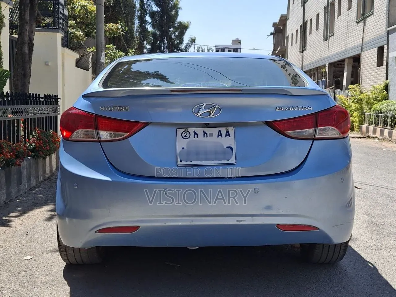 Hyundai Elantra 2013 Blue