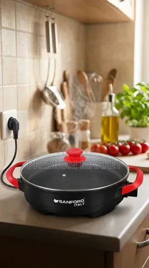 Pizza Pan Sanford Italy Electric No. 6140 ሳንፎርድ ኢጣሊ ፒዛ ፓን ሁለገብ ማብሰያ