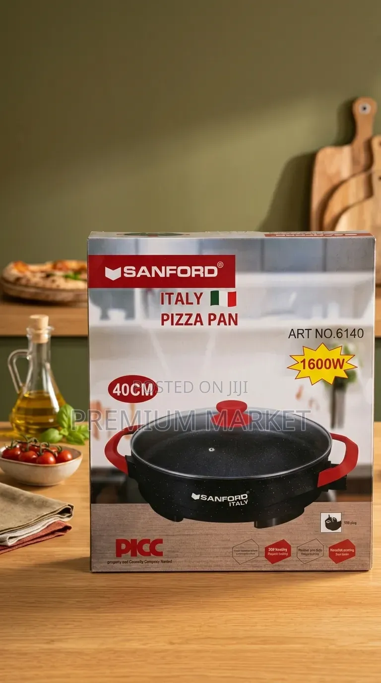 Pizza Pan Sanford Italy Electric No. 6140 ሳንፎርድ ኢጣሊ ፒዛ ፓን ሁለገብ ማብሰያ