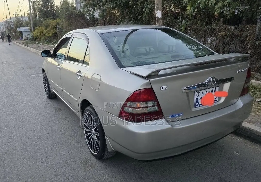 Toyota Corolla Sedan Automatic 2003 Silver