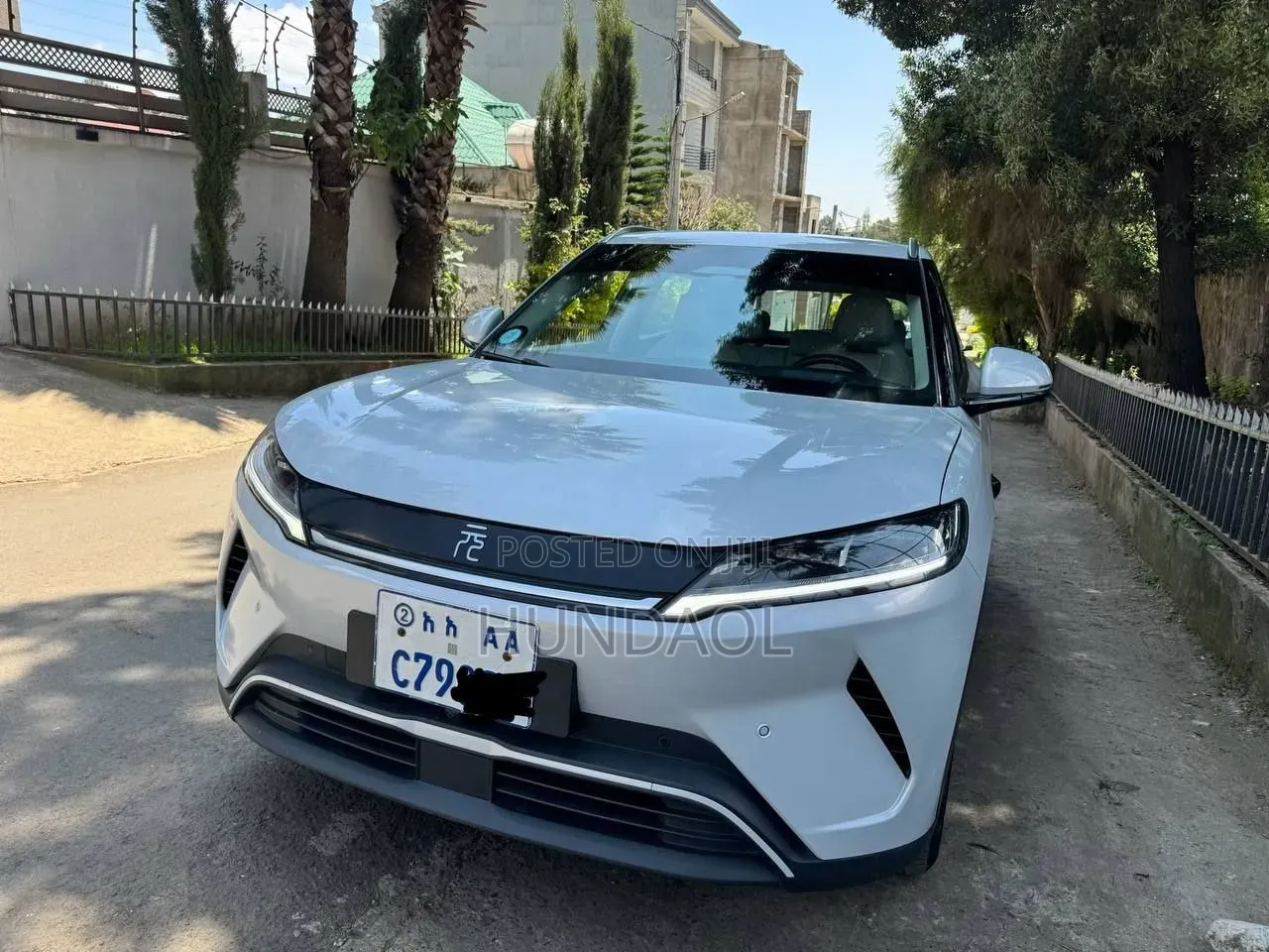 BYD Yuan Up 2025 Silver