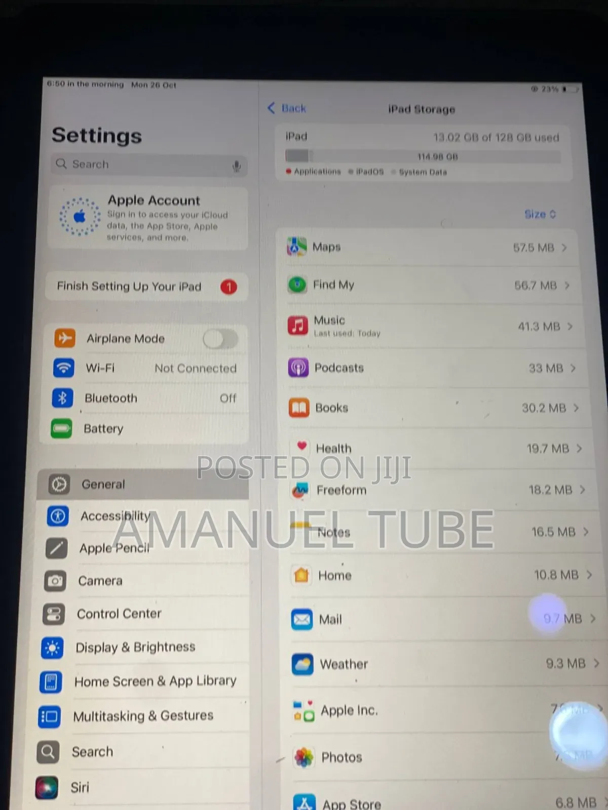Apple iPad 10.2 (2020) 128 GB Gray