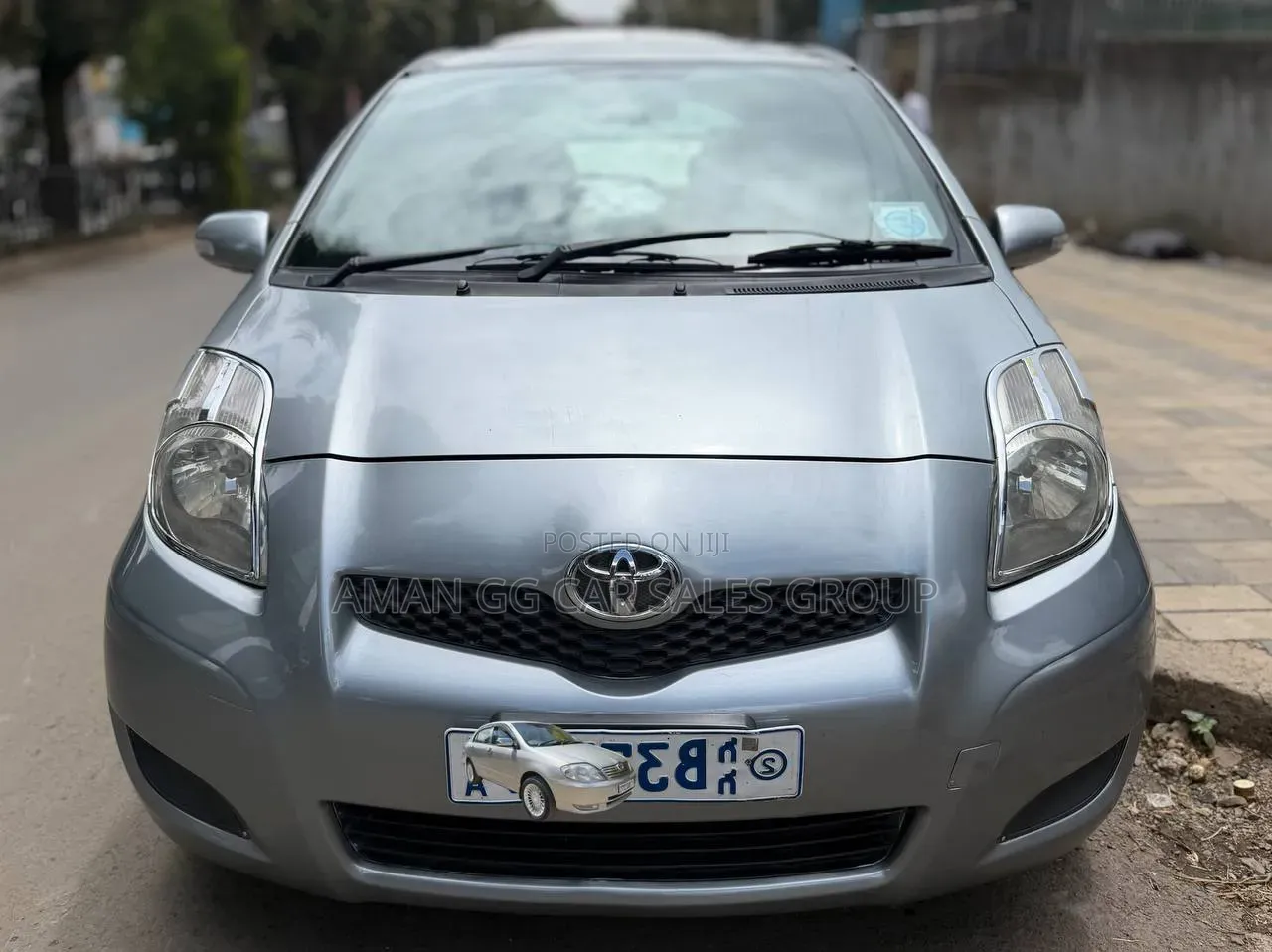 Toyota Yaris 2007 Gray