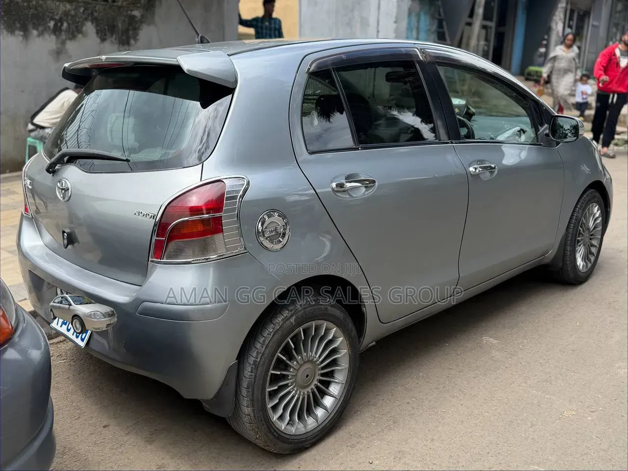 Toyota Yaris 2007 Gray