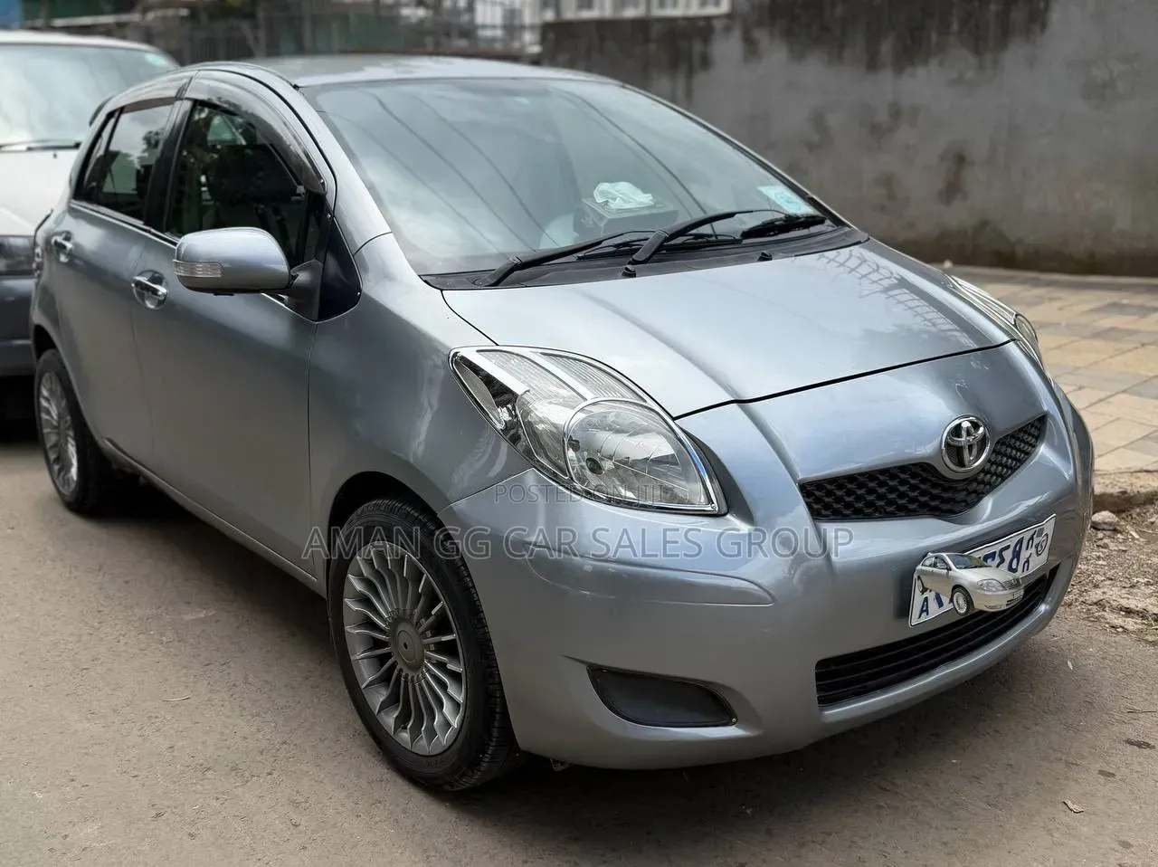 Toyota Yaris 2007 Gray