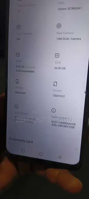 Infinix Smart 7 HD 64 GB Bronze