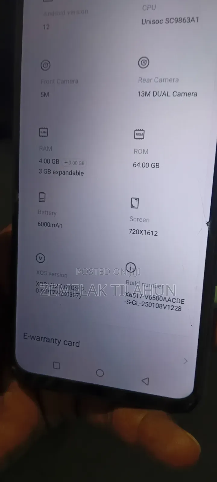 Infinix Smart 7 HD 64 GB Bronze