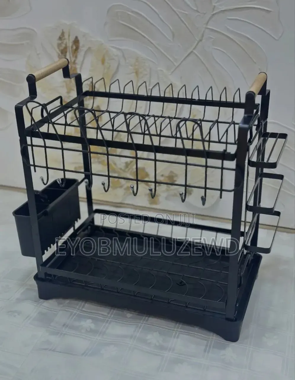 Drying Dish Rack የእቃ ማንጠፍጠፊያ