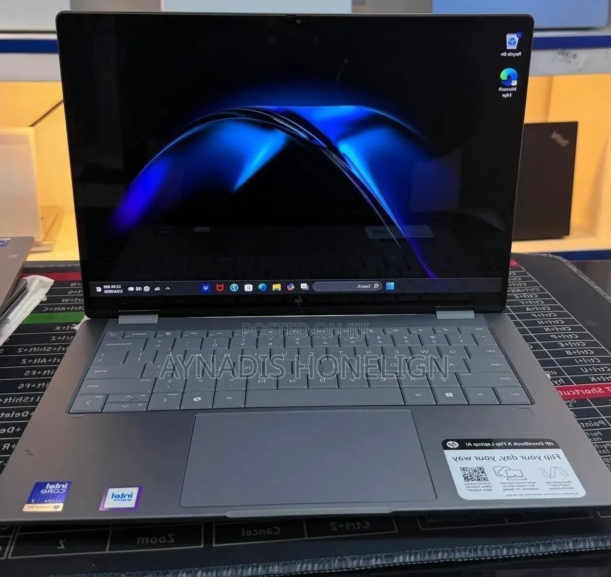 New Laptop HP OmniBook X Flip 14" 24GB Intel Core Ultra 7 SSD 512GB