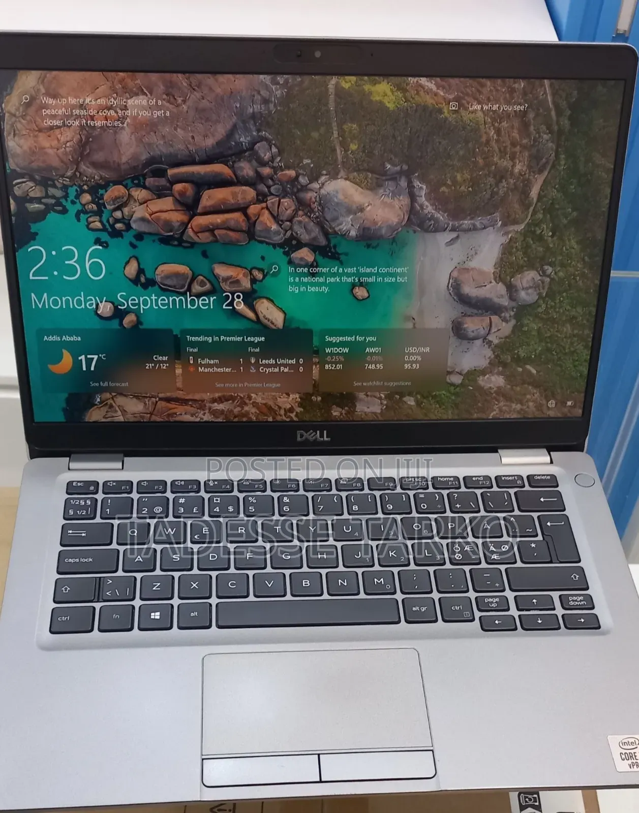New Laptop Dell 8GB Intel Core i5 SSD 256GB