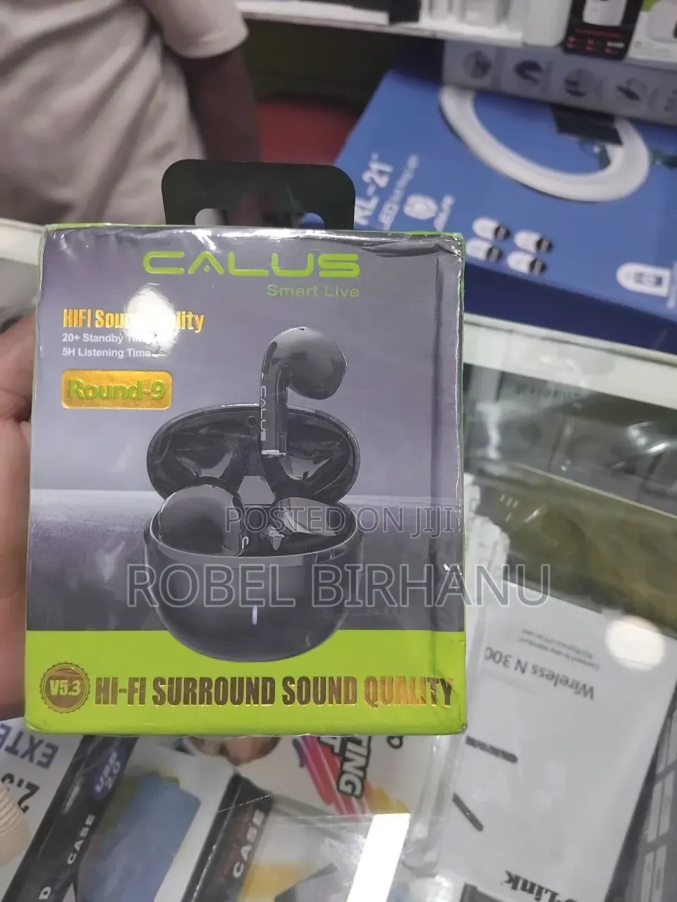 CALUS Smart Live Round-9 Wireless Earbuds.
