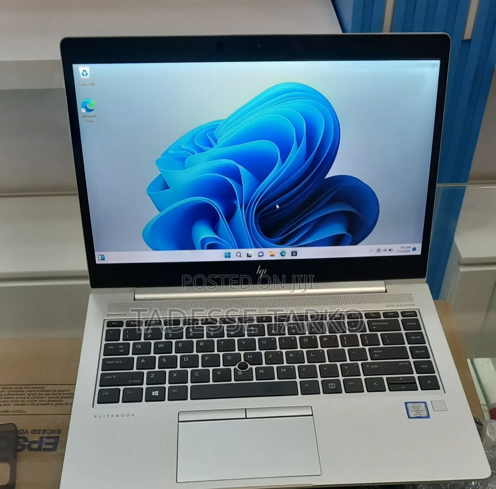 New Laptop HP EliteBook 840 8GB Intel Core i7 SSD 512GB