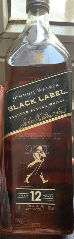 Original Johnnie Walker Black Label Whisky