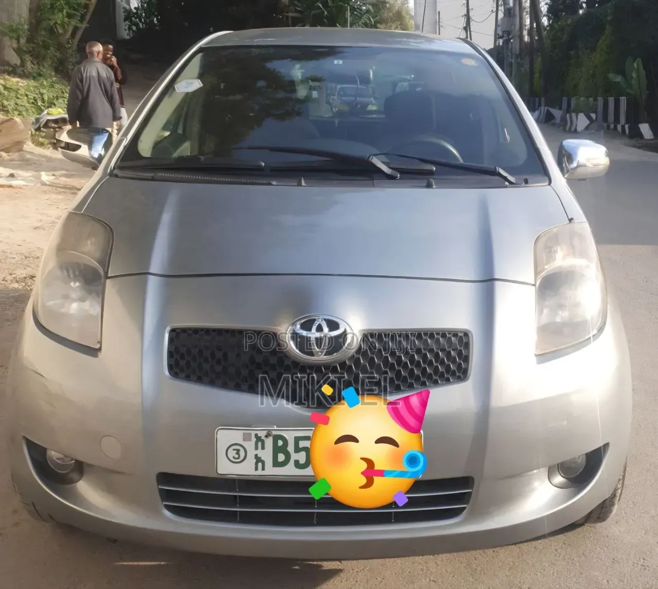 Toyota Yaris 2007 Gray