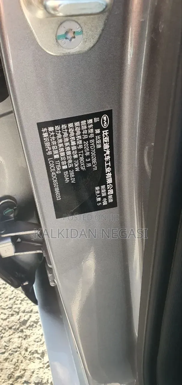 BYD E2 43 kWh 94 hp FWD 2025 Silver