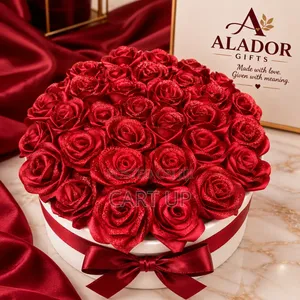 Beautiful Ribbon Fake Flower Gift