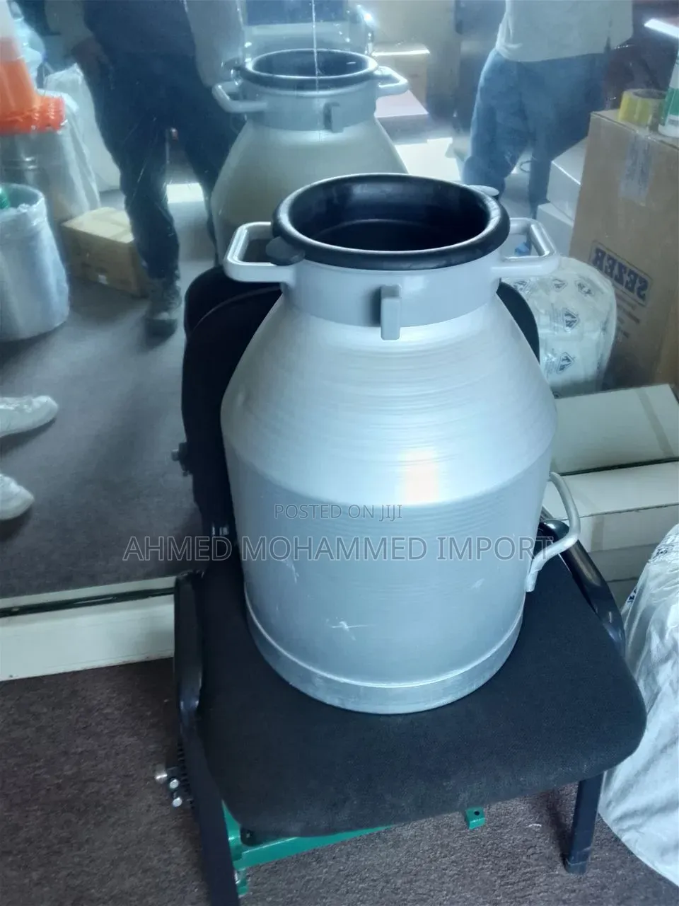 Description for the Aluminum Milk Cans/Churns