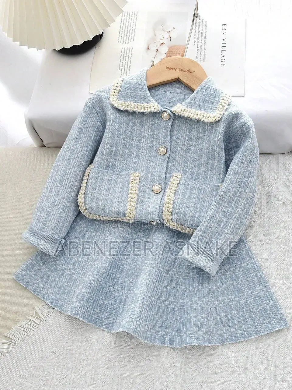 Girls Knit Two Piece Set Casual