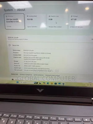 New Laptop HP Victus 16 16GB Intel Core i5 SSD 512GB