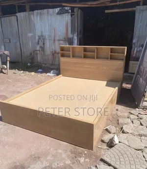 Oak Material 1.50 Bed
