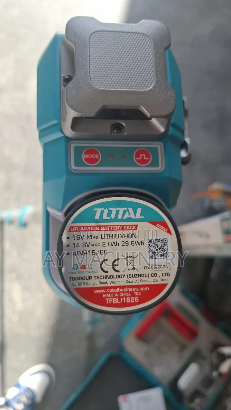 Total Original Cordless 3D Laser Level