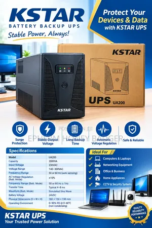 Kstar Battery Backup Ups