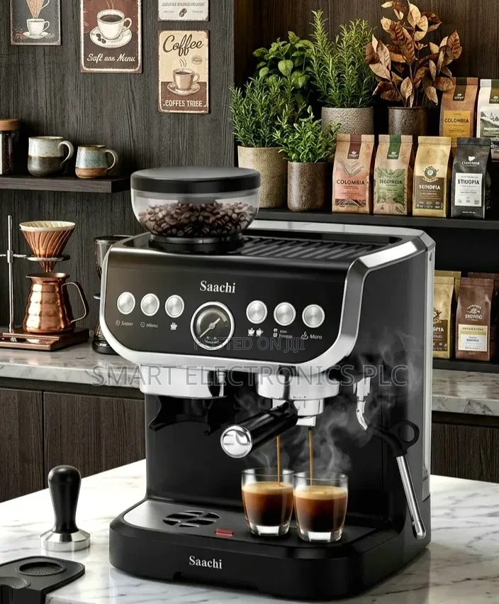 Saachi 19-Bar Espresso Coffee Machi