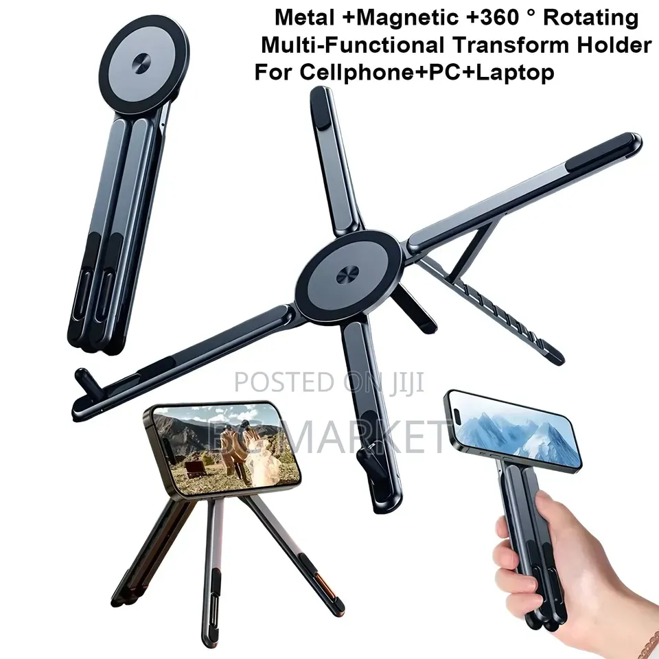 Laptop Tablet Phone Holder Magnetic Stand