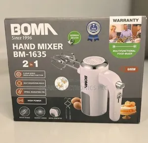 BOMA BM-1635 2-in-1 Hand Mixer – 600W