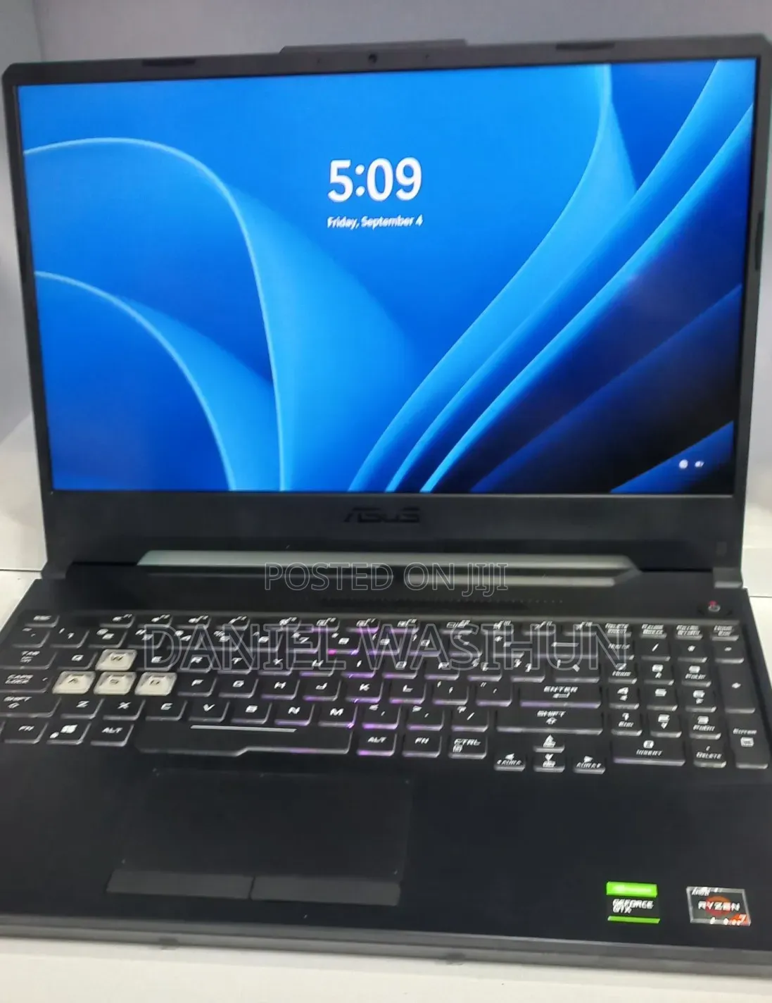 New Laptop Asus TUF Gaming A15 16GB AMD Ryzen 7 SSD 512GB