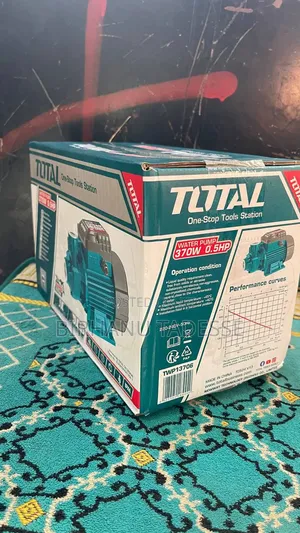  TOTAL Water Pump ለሽያጭ
 ግማሽ የፈረስ ጉልበት
