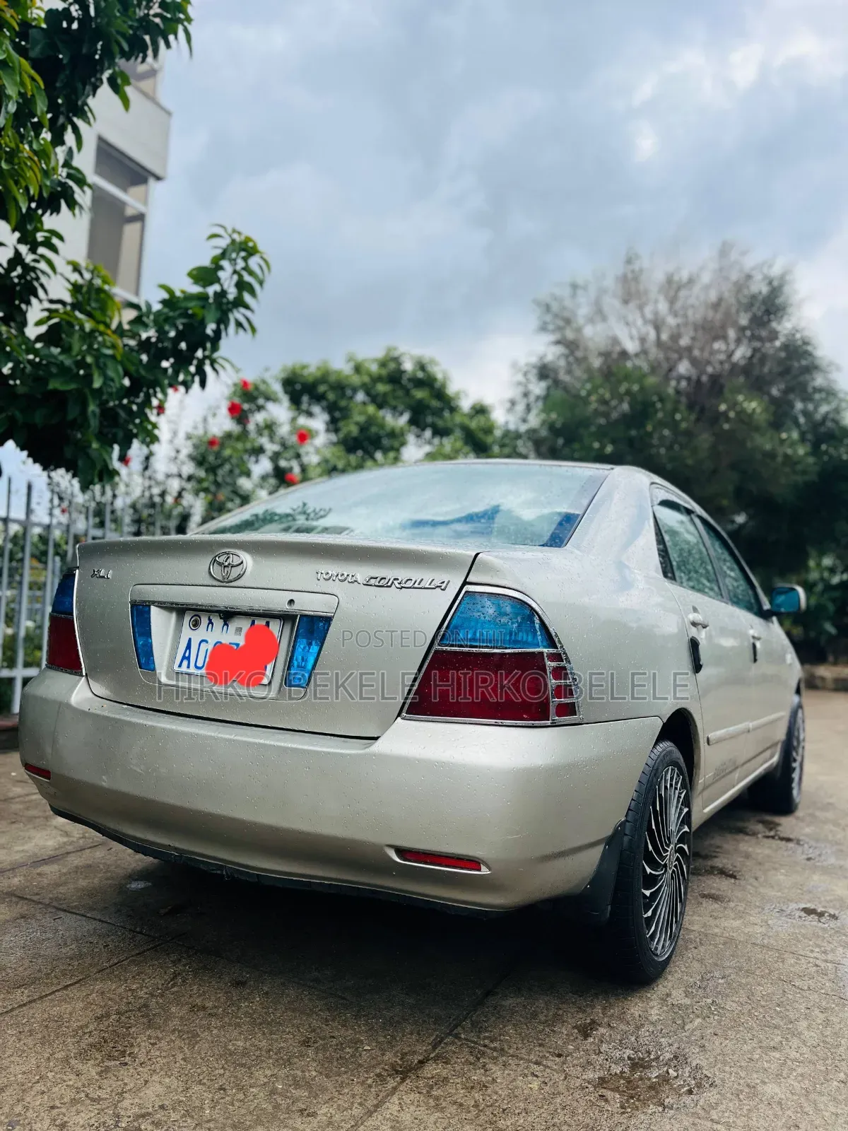 Toyota Corolla 2007 Gray