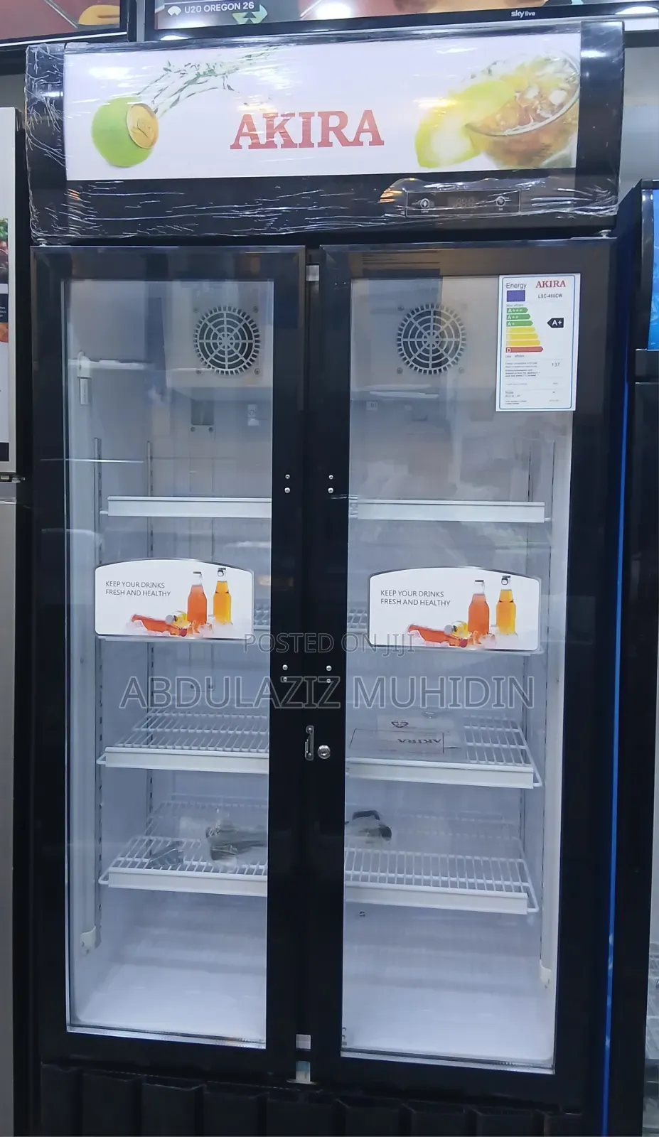 AKIRA 460 Model Display Fridge