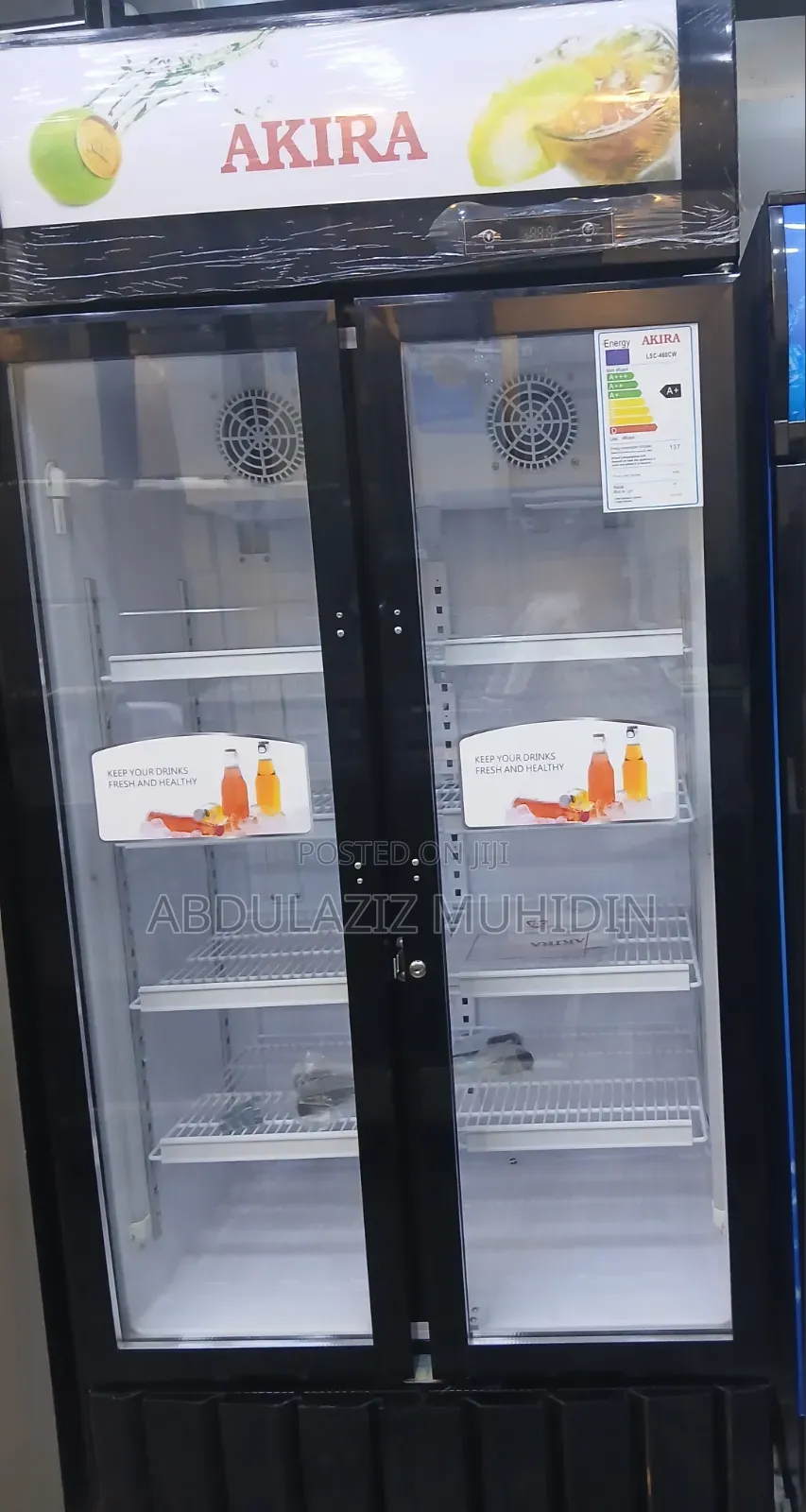 AKIRA 460 Model Display Fridge