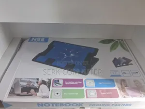 Laptop Cooler Stand With Single Fan. N88