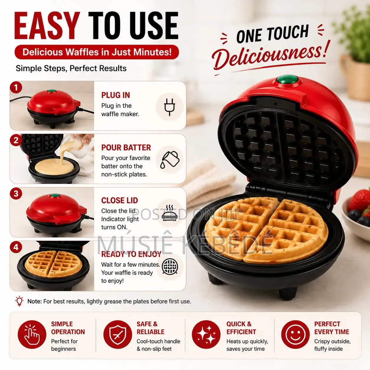 Mini Waffle Maker