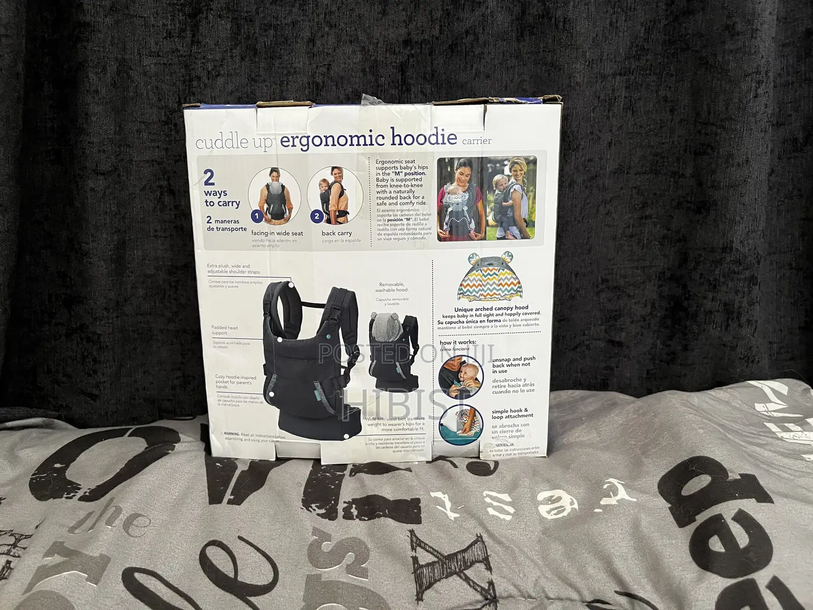 Ergonomic Hoodie Carrier