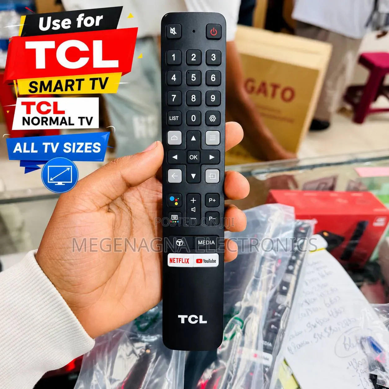 TCL Smart TV Remote/ቲሲኤል ሪሞት
