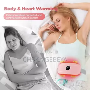 Portable Menstrual Heating Pad- Rechargeable, Quick Period Pain Relief