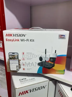 Hikvision Wireless Kit 1 PTZ ,1 Bullet and NVS 4mp-
