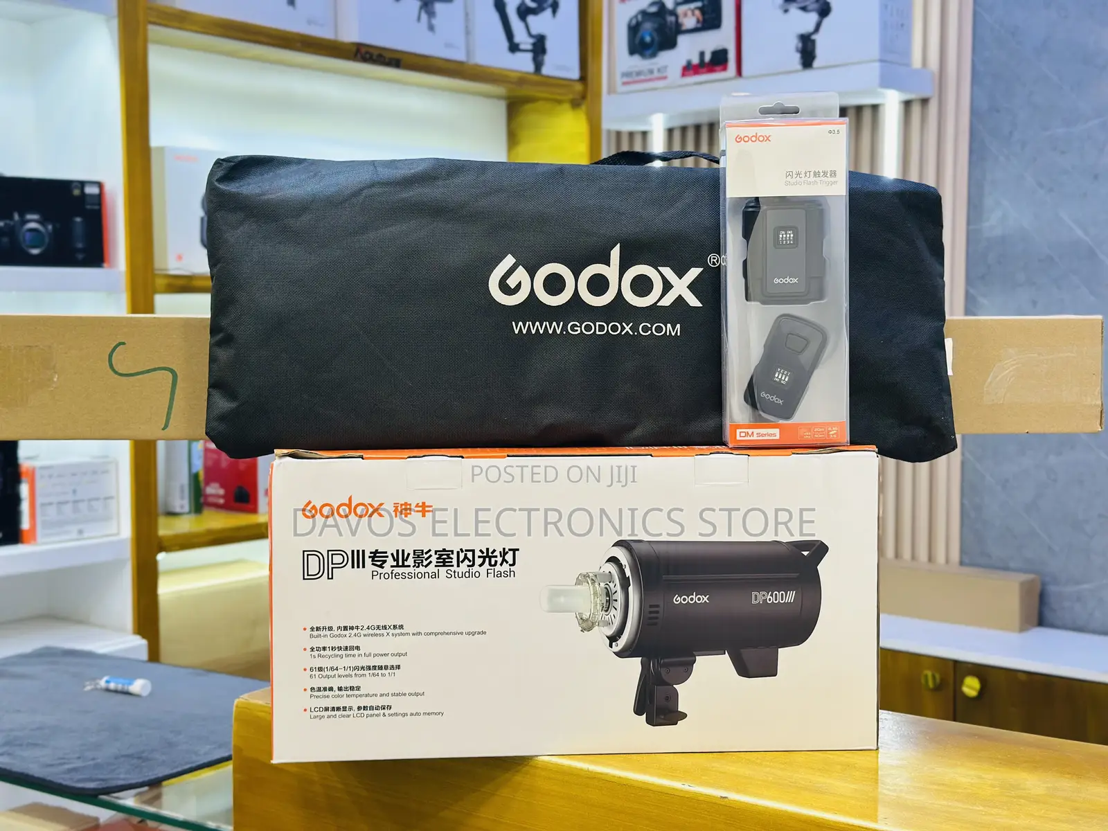 Godox DP600III-V Professional Studio Flash With Full Accessories